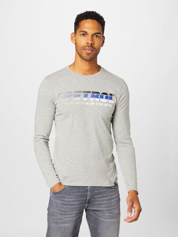 Petrol Industries Shirt in Grey: front