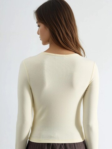 T-shirt Busem en jaune