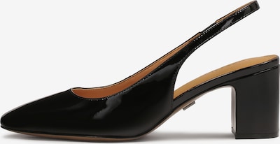 Kazar Slingpumps in schwarz, Produktansicht