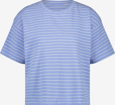 Hunkemöller Schlafshirt in blau / weiß, Produktansicht