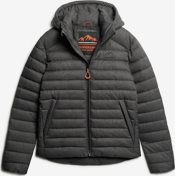 Superdry Übergangsjacke in Grau: predná strana