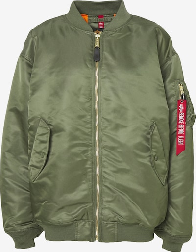ALPHA INDUSTRIES Prijelazna jakna 'Ma-1' u zelena, Pregled proizvoda