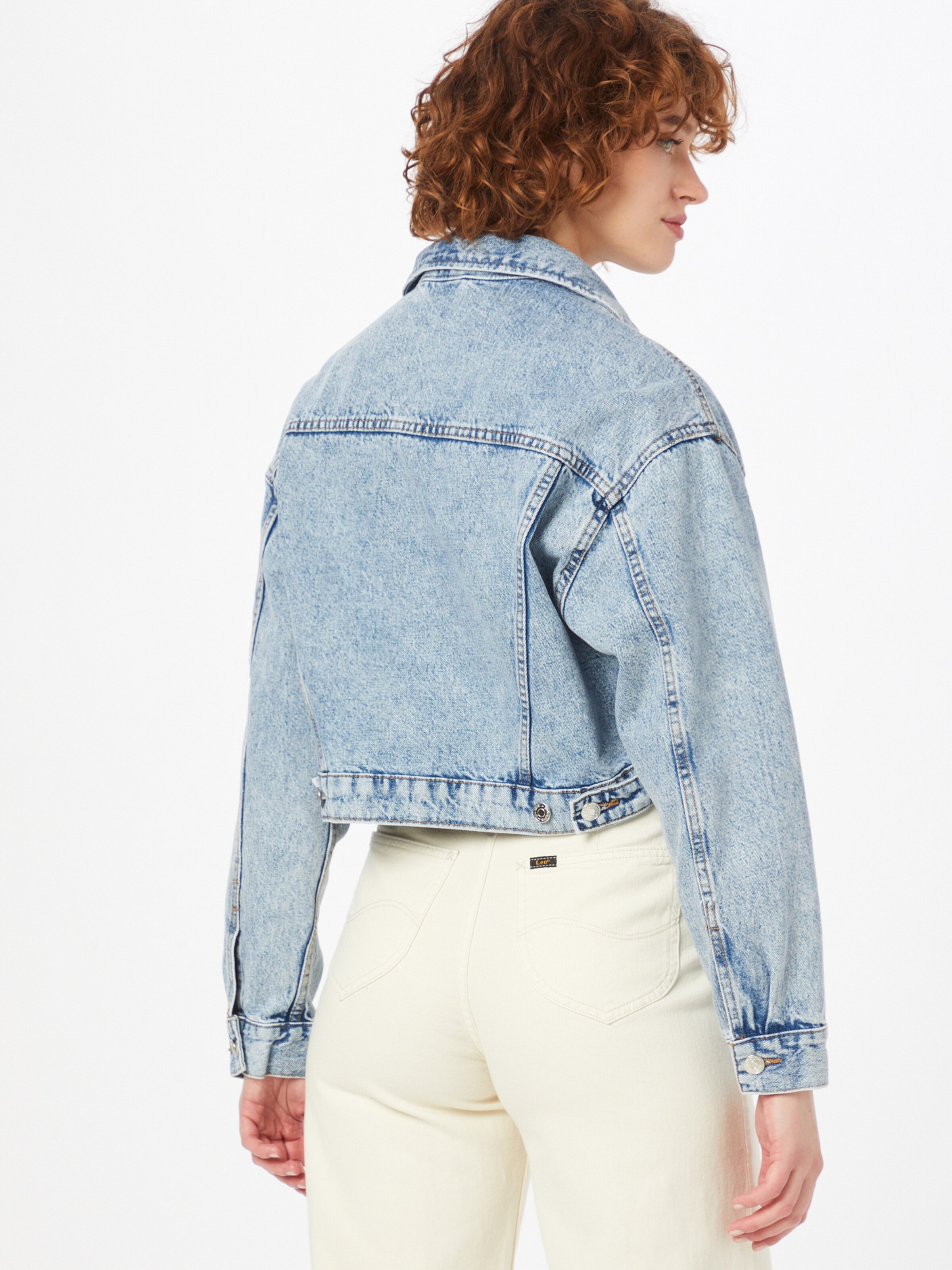 Frauen Jacken Gina Tricot Jacke in Blau - FX49021 Frauen Jacken Gina Tricot Jacke in Blau - FX49021