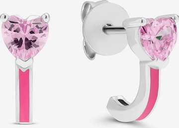 JETTE Ohrringe in Pink: Vorderseite