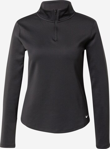 NIKE Funktionsbluse 'One' i sort: forside