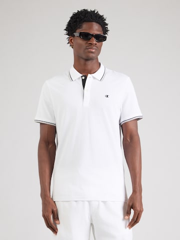T-Shirt Champion Authentic Athletic Apparel en blanc : devant