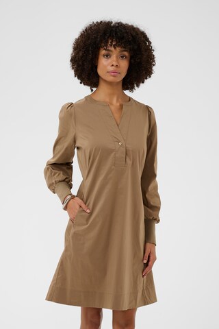 Robe 'CUzila' CULTURE en beige : devant