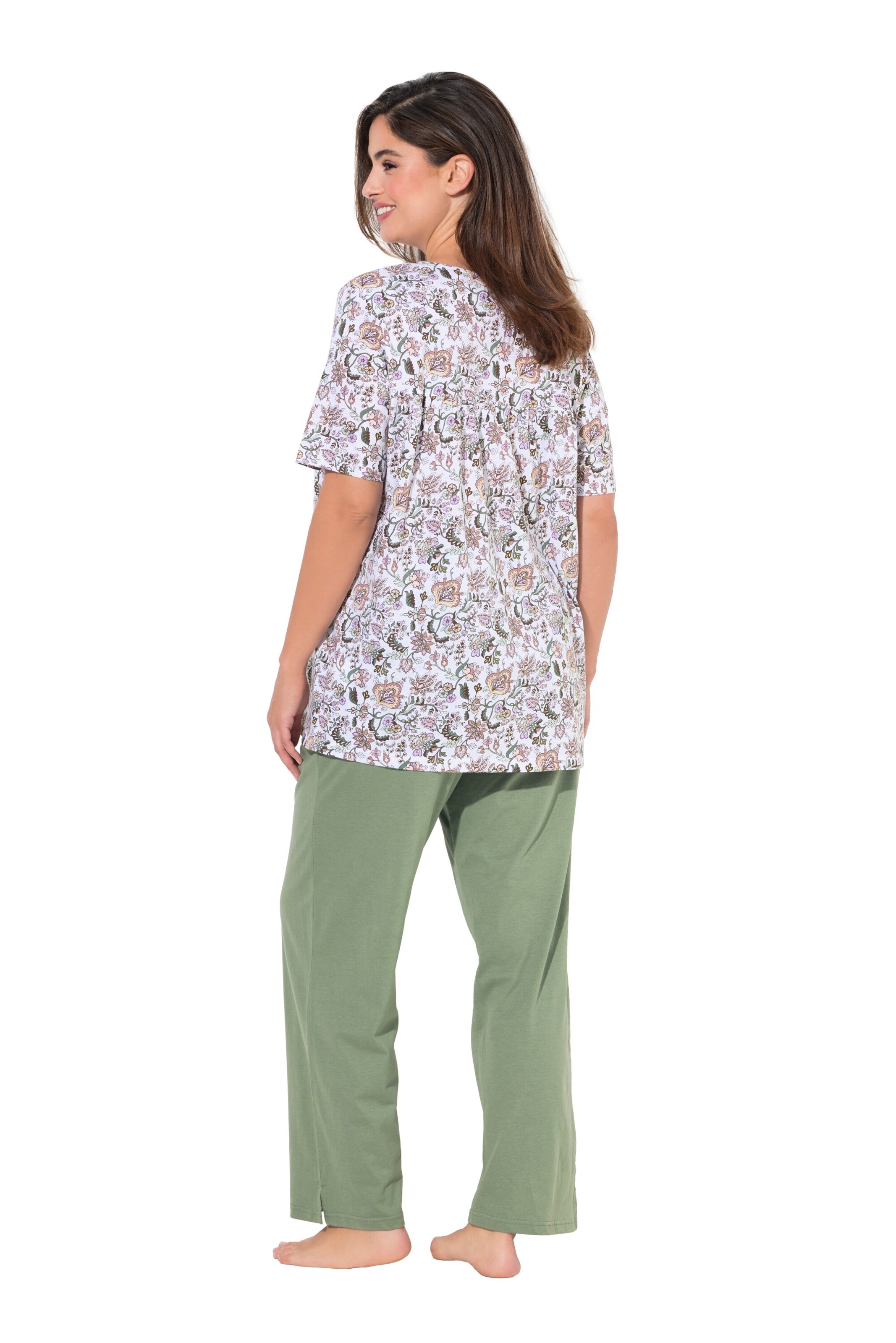 Ulla Popken Pajama in Green