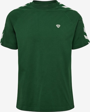 Hummel Performance shirt in Green: front