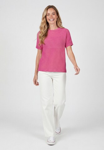 T-shirt usha BLUE LABEL en rose
