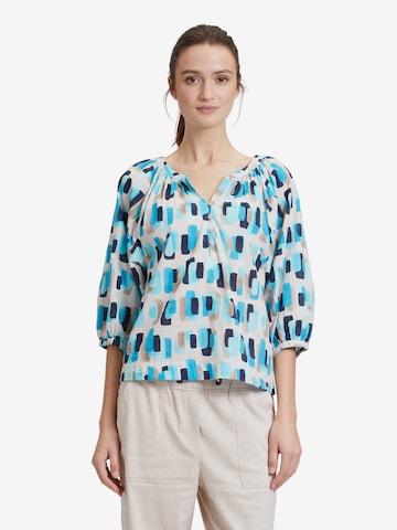 Betty & Co Blouse in Blauw: voorkant