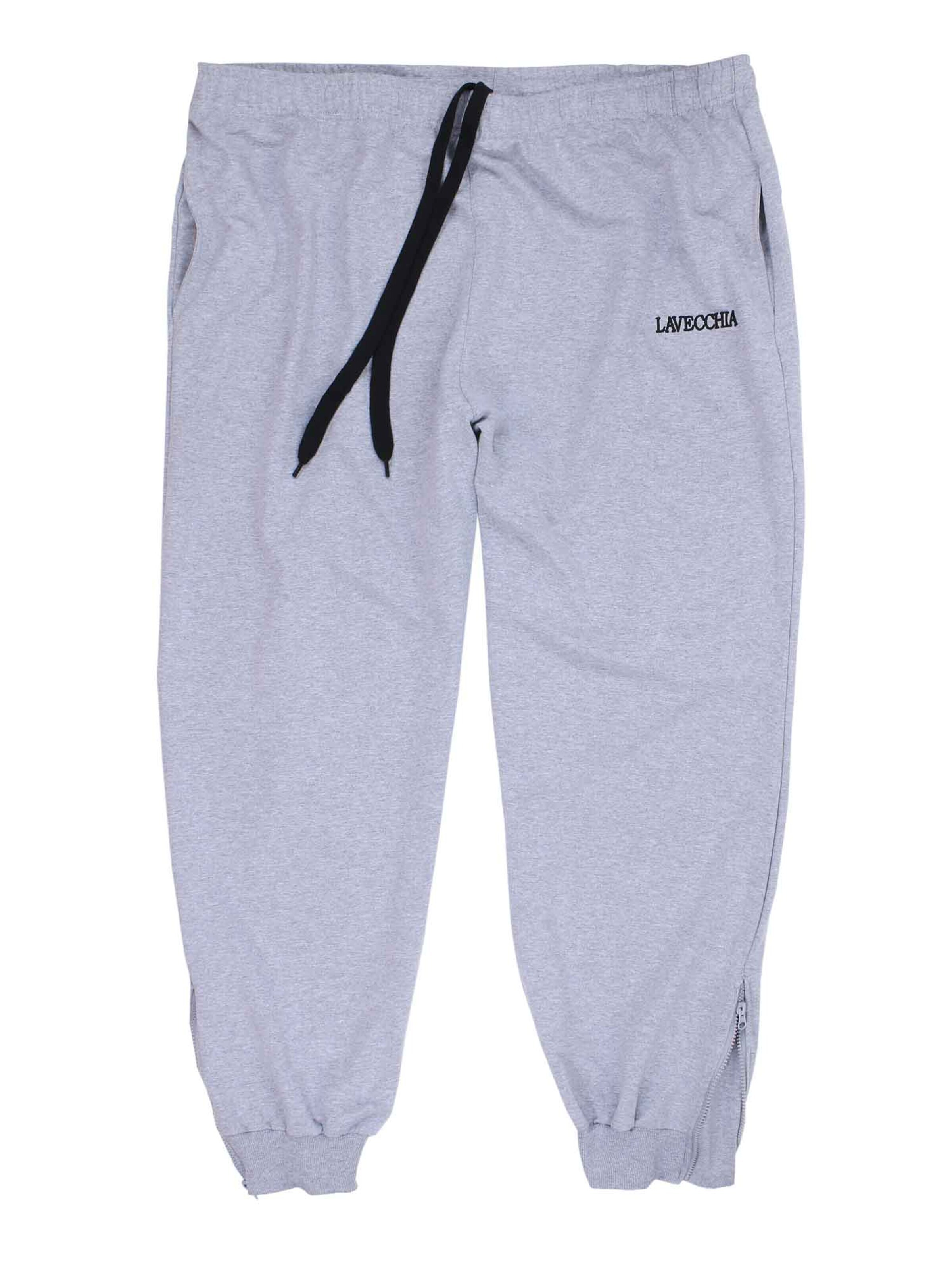 Lavecchia - Tapered Pantalón deportivo 'LV-2018' en gris: frente