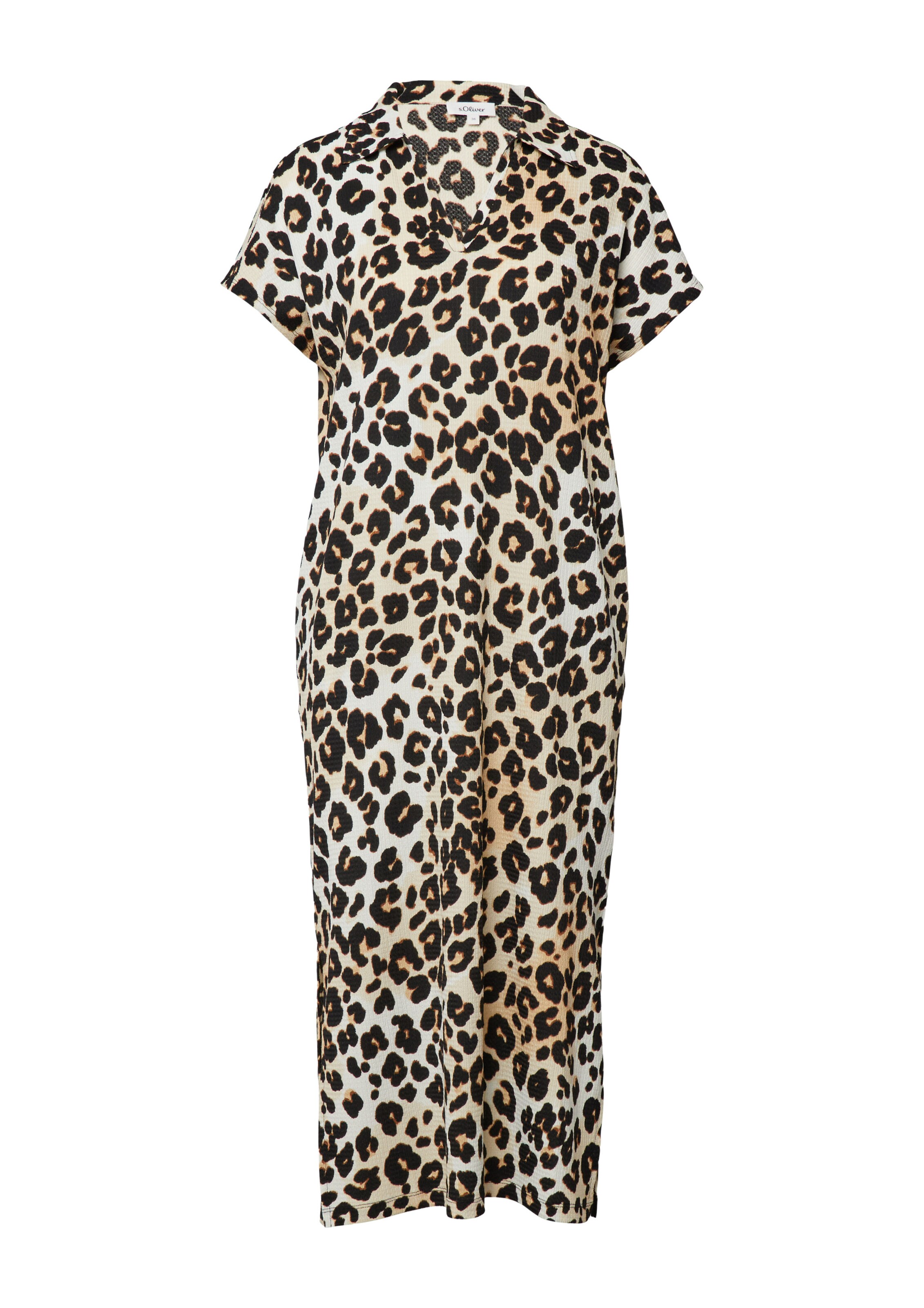 s.Oliver Dress in Beige: front