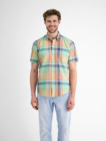 LERROS Regular Fit Hemd in Orange: Vorderseite
