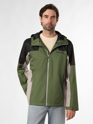 Veste fonctionnelle COLUMBIA en vert : devant