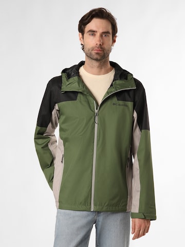 COLUMBIA Performance Jacket in Green: front