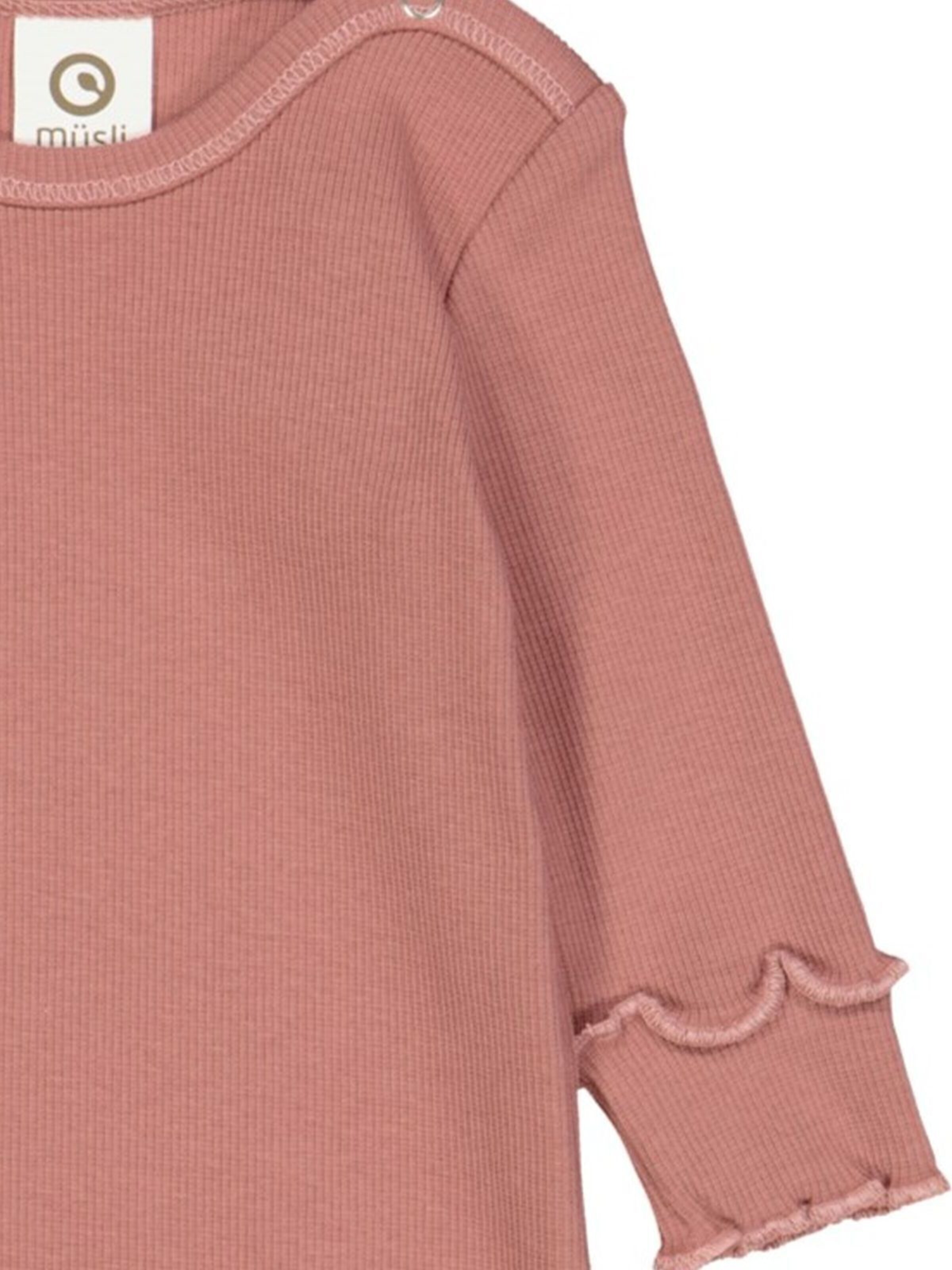 Tutina / body per bambino di Müsli by GREEN COTTON in rosa