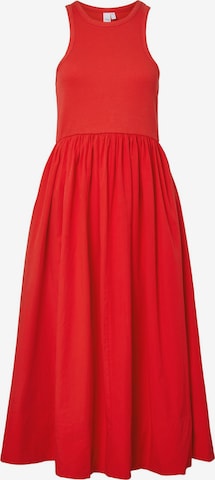 YAS Jurk 'YASMiri' in Rood: voorkant