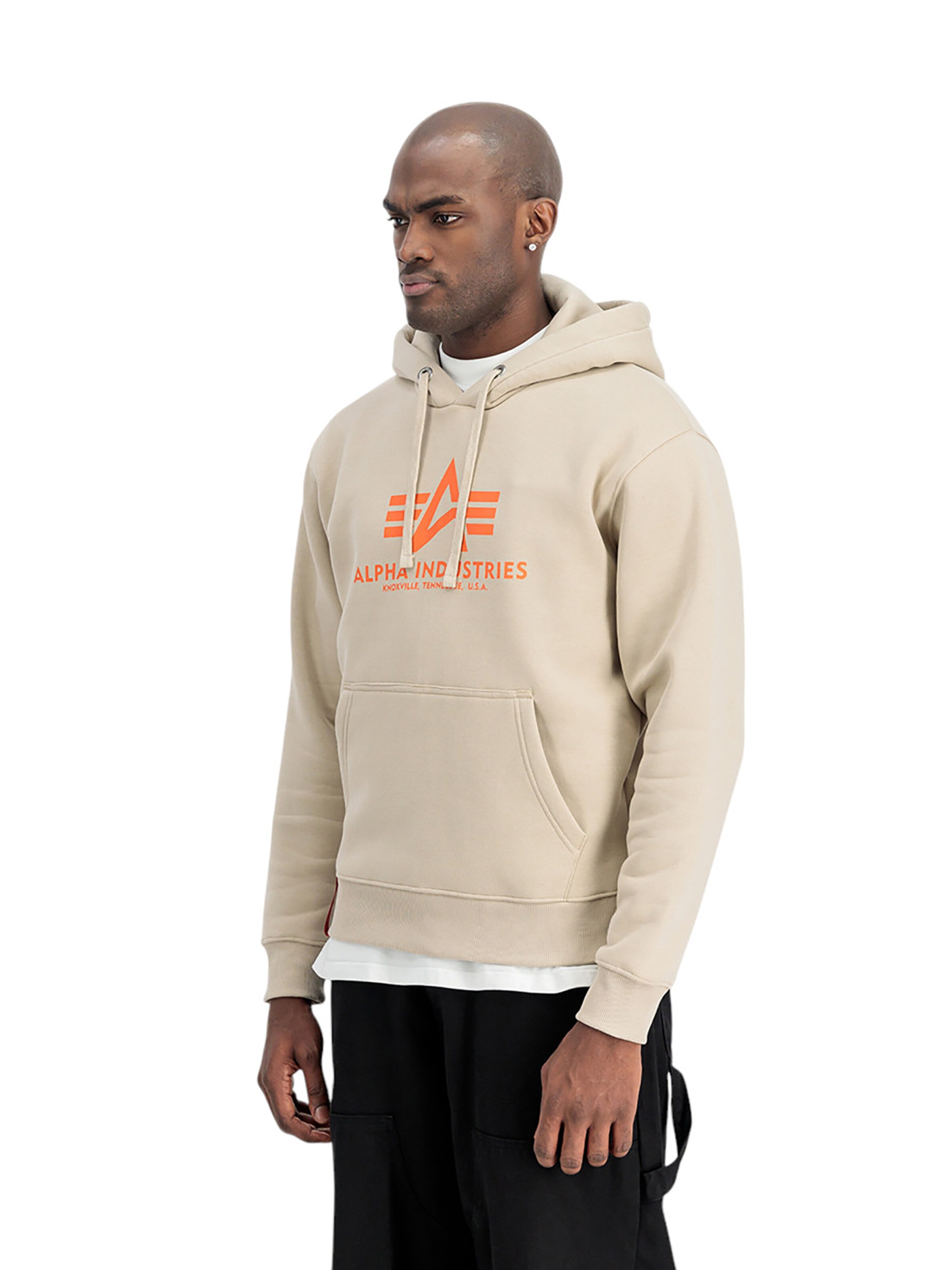 ALPHA INDUSTRIES Sweatshirt 'Basic' in Beige