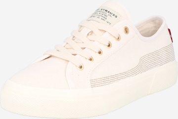 LEVI'S Sneakers 'DECON' in White: front