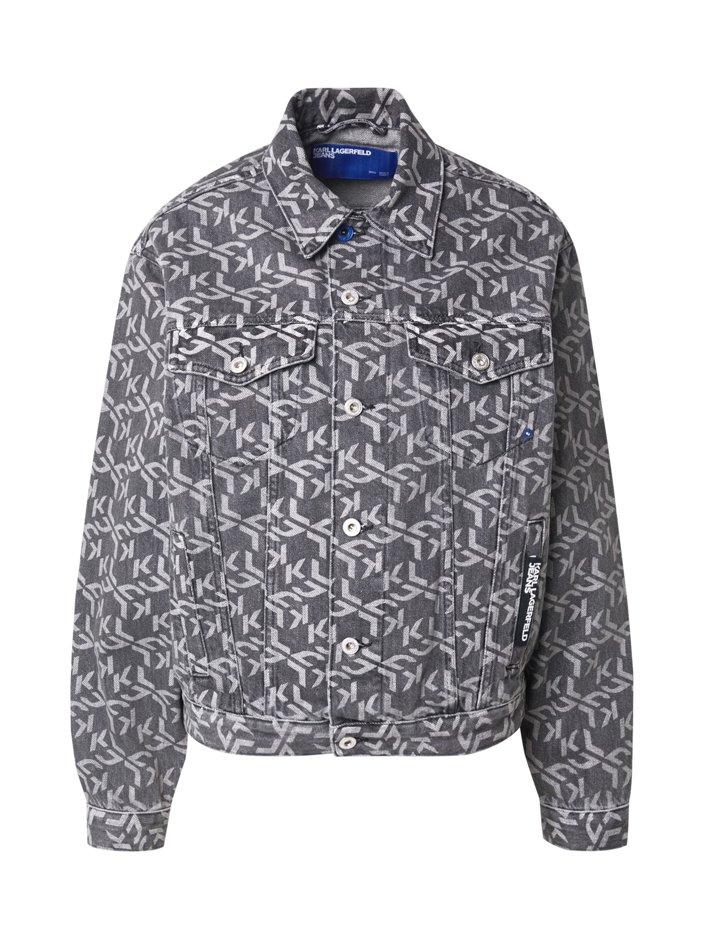 KARL LAGERFELD JEANS Overgangsjakke i grå: forside