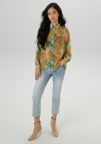 Aniston SELECTED Blouse in Green