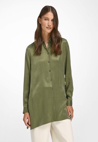 WALL London Blouse in Groen: voorkant