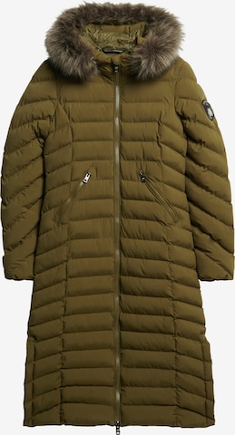 Veste d’hiver 'Fuji' Superdry en vert : devant