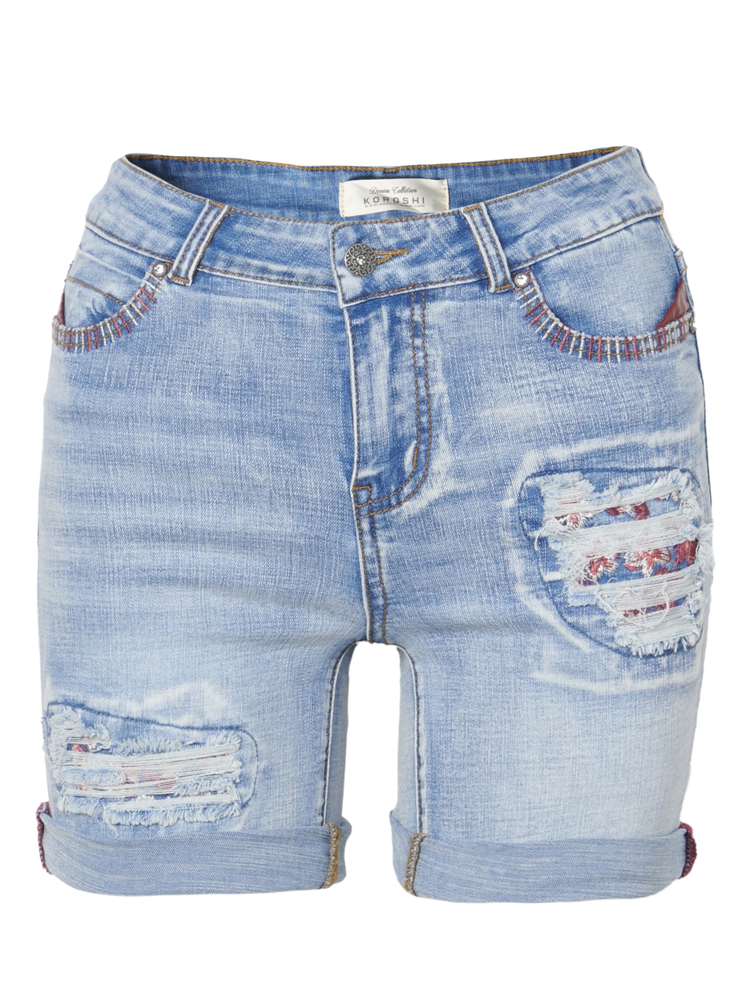 KOROSHI Slim fit Jeans in Blue: front