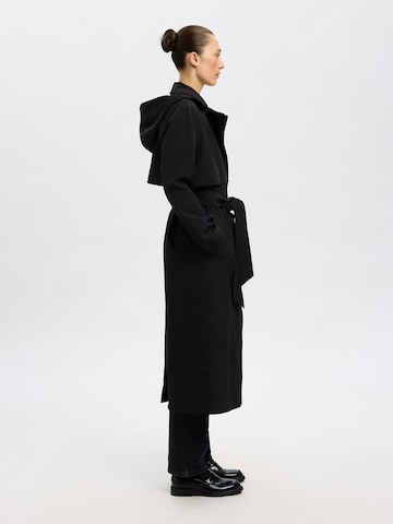 Manteau mi-saison 'SLFALINE TECH' SELECTED en noir