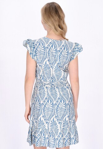 Usha - Vestido en azul