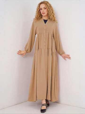 Bigdart Kleid 'Maxi' in Braun: Vorderseite