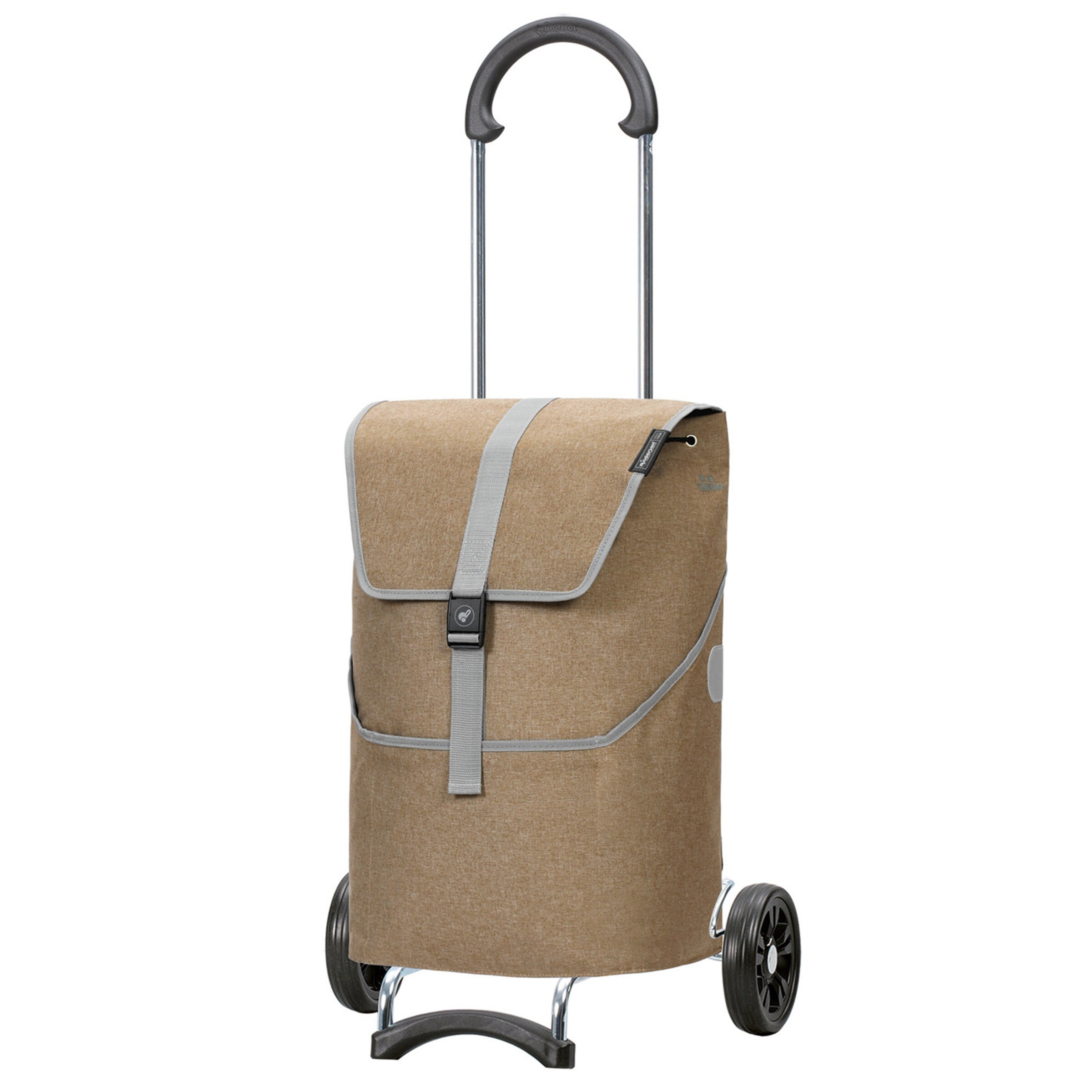 Andersen Shopper Trolley in Braun: Vorderseite