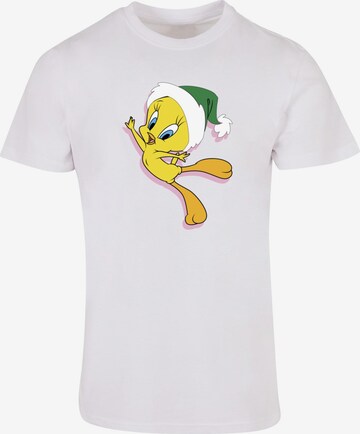 ABSOLUTE CULT Shirt 'Looney Tunes' in White: front