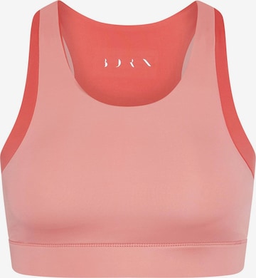 Born Living Yoga Sporttop 'Xenia' in Roze: voorkant