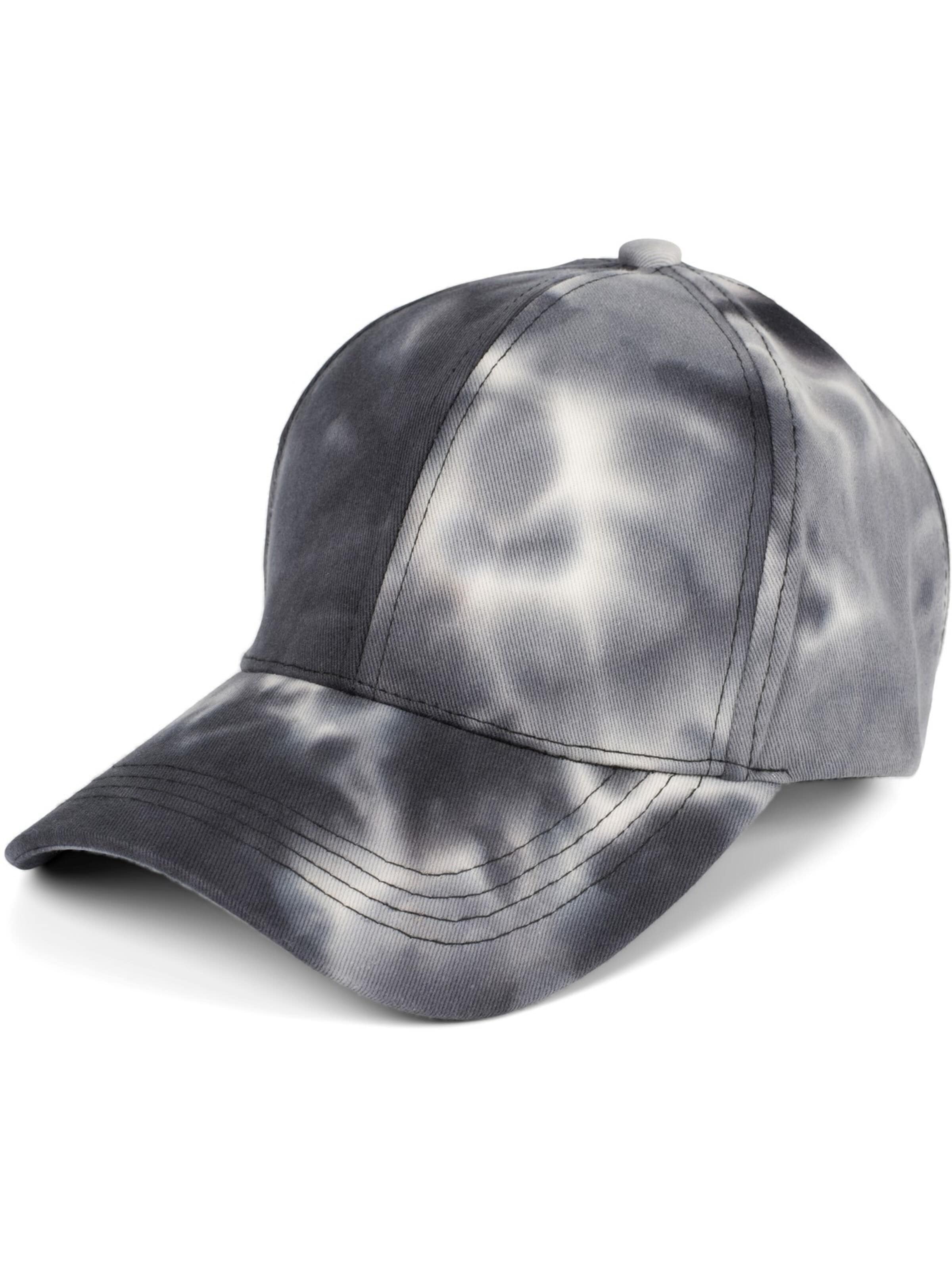 styleBREAKER Cap 'Baseballcap mit Batik Muster'‌‌‌‌‌ in Schwarz