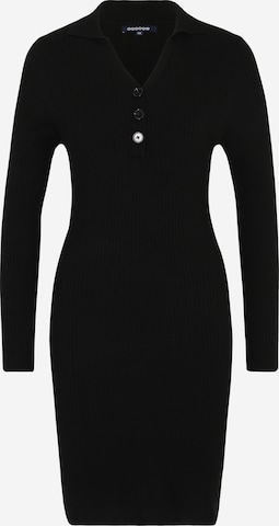 melns BONOBO Adīta kleita: no priekšpuses