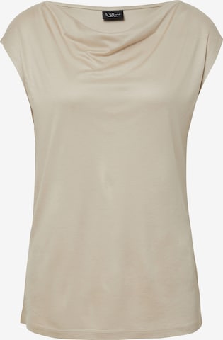s.Oliver BLACK LABEL T-Shirt in Beige: Vorderseite