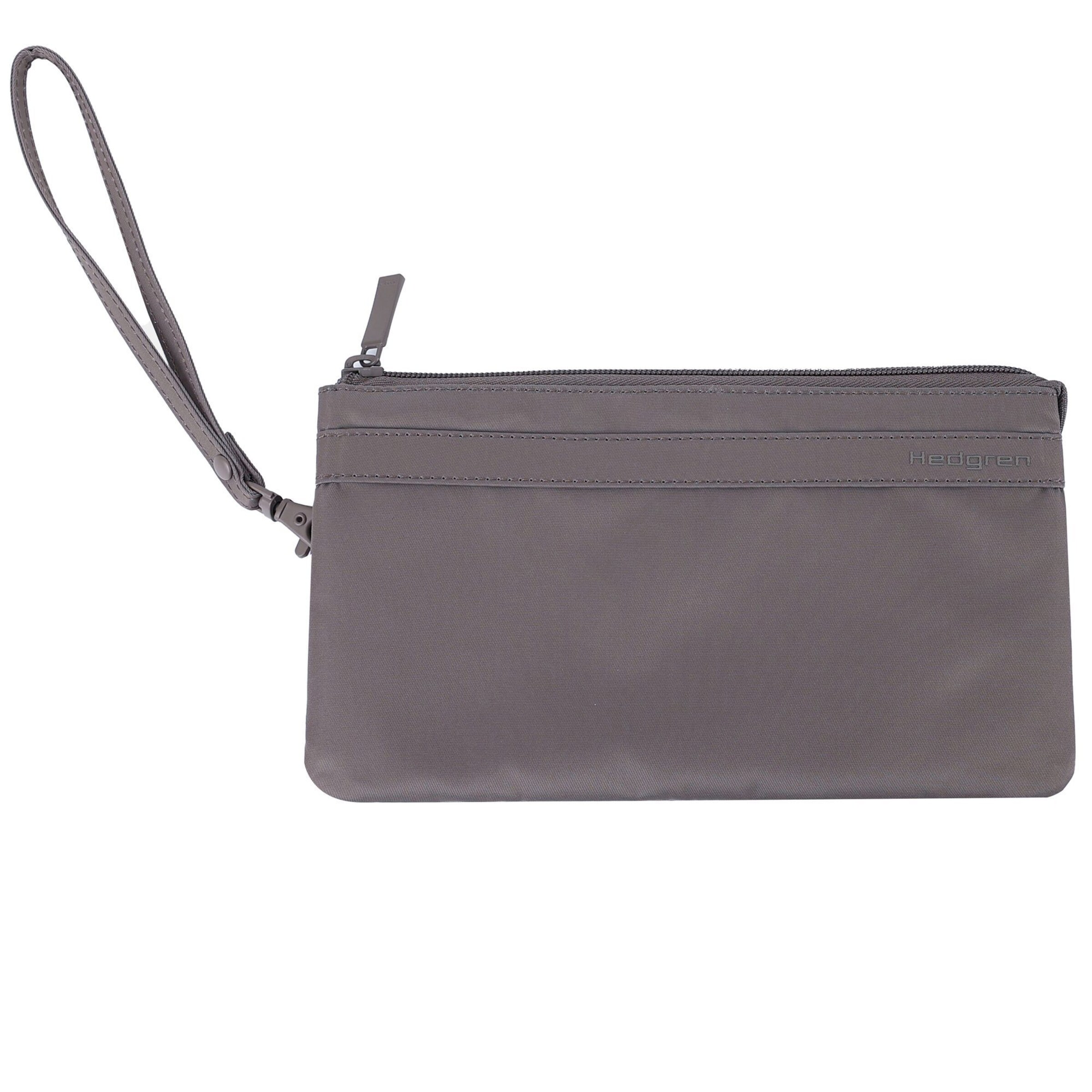 Hedgren Portemonnaie 'Franc' in Grau: Vorderseite