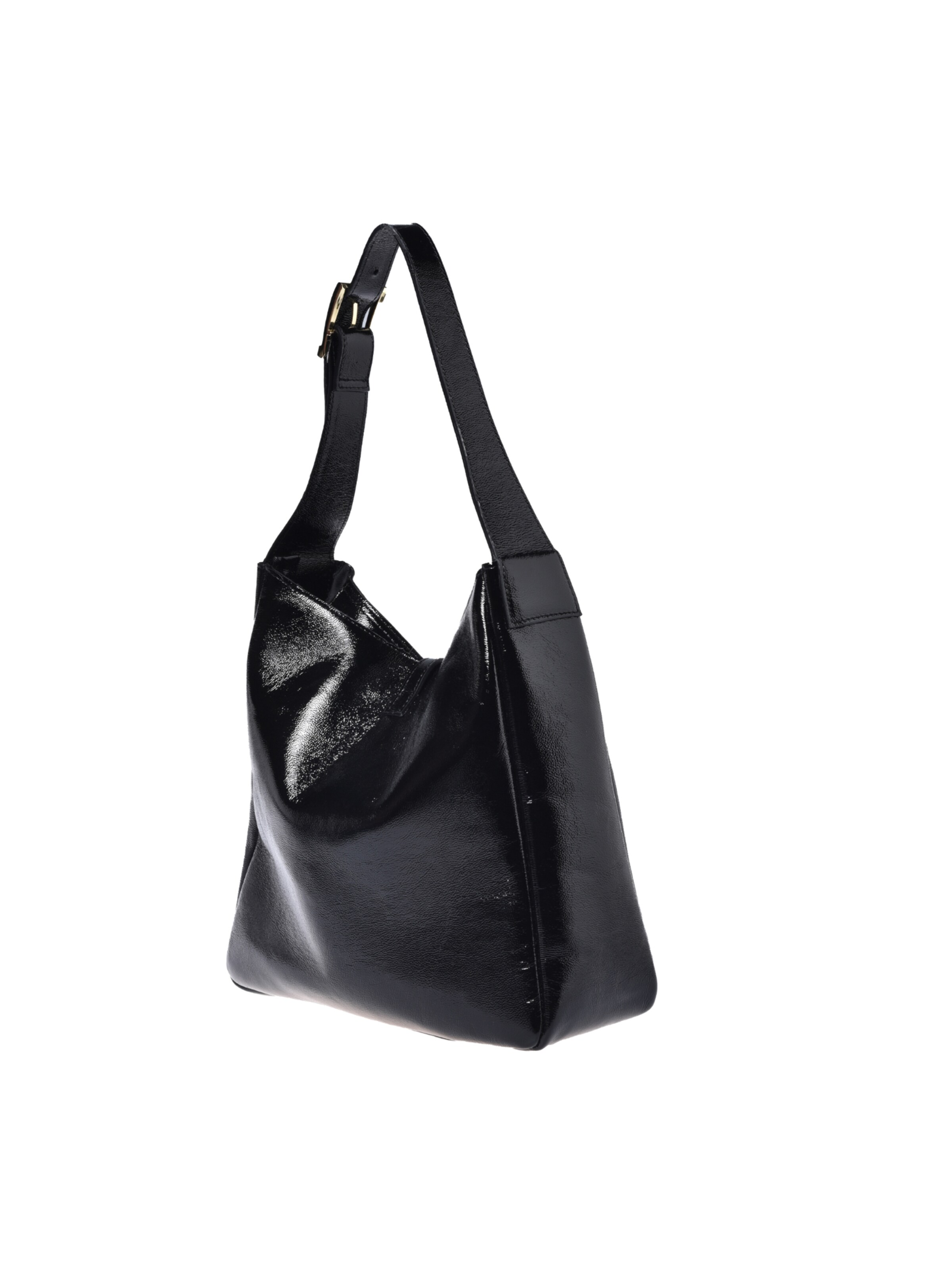 BALDININI Schultertasche in Schwarz