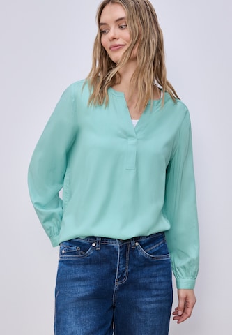 STREET ONE Blouse in Green: front