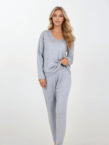 Momenti Per Me Pyjama 'Comfort Zone' in Grijs