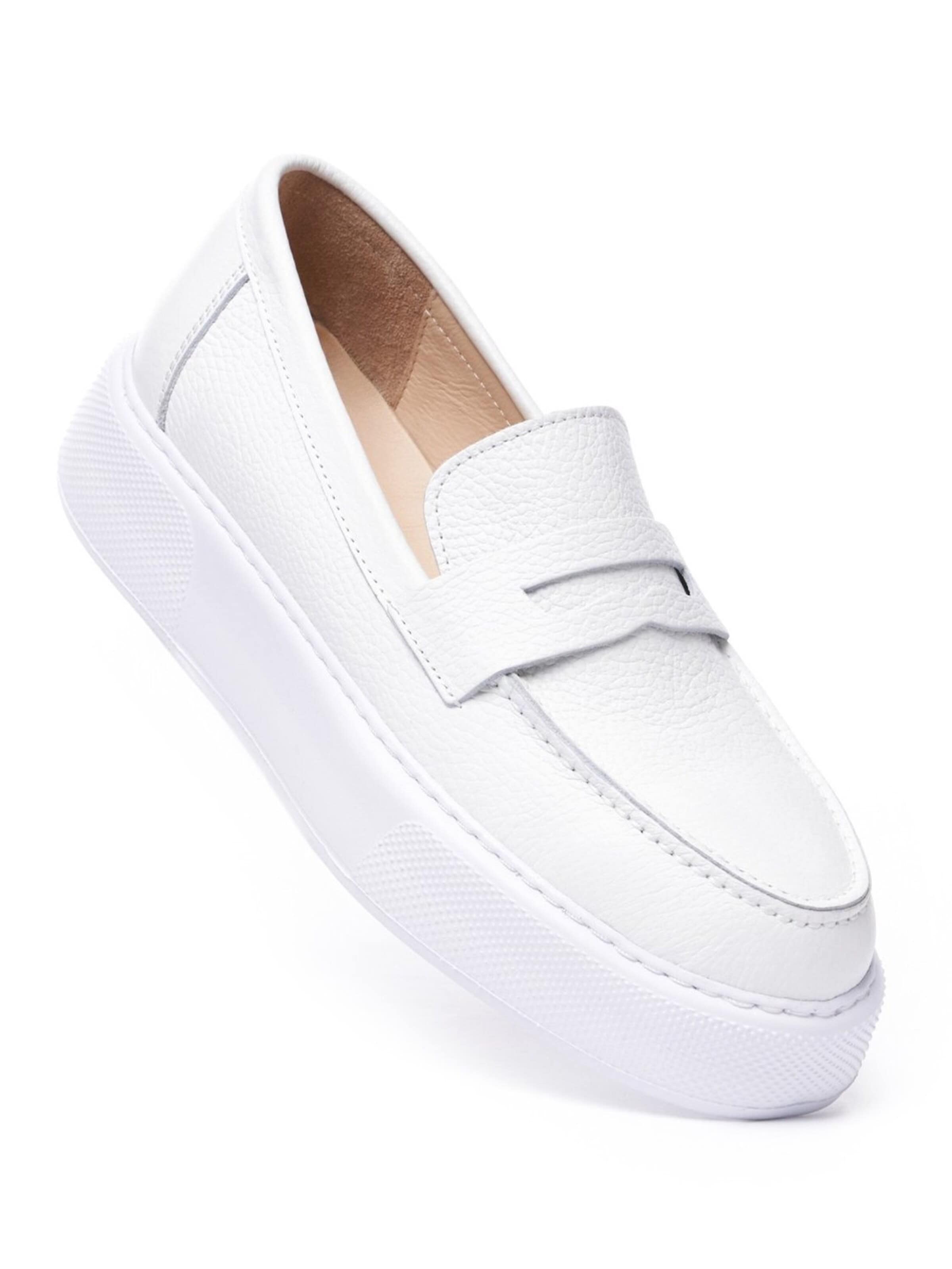 MARTIN VALEN Slipper – bílá
