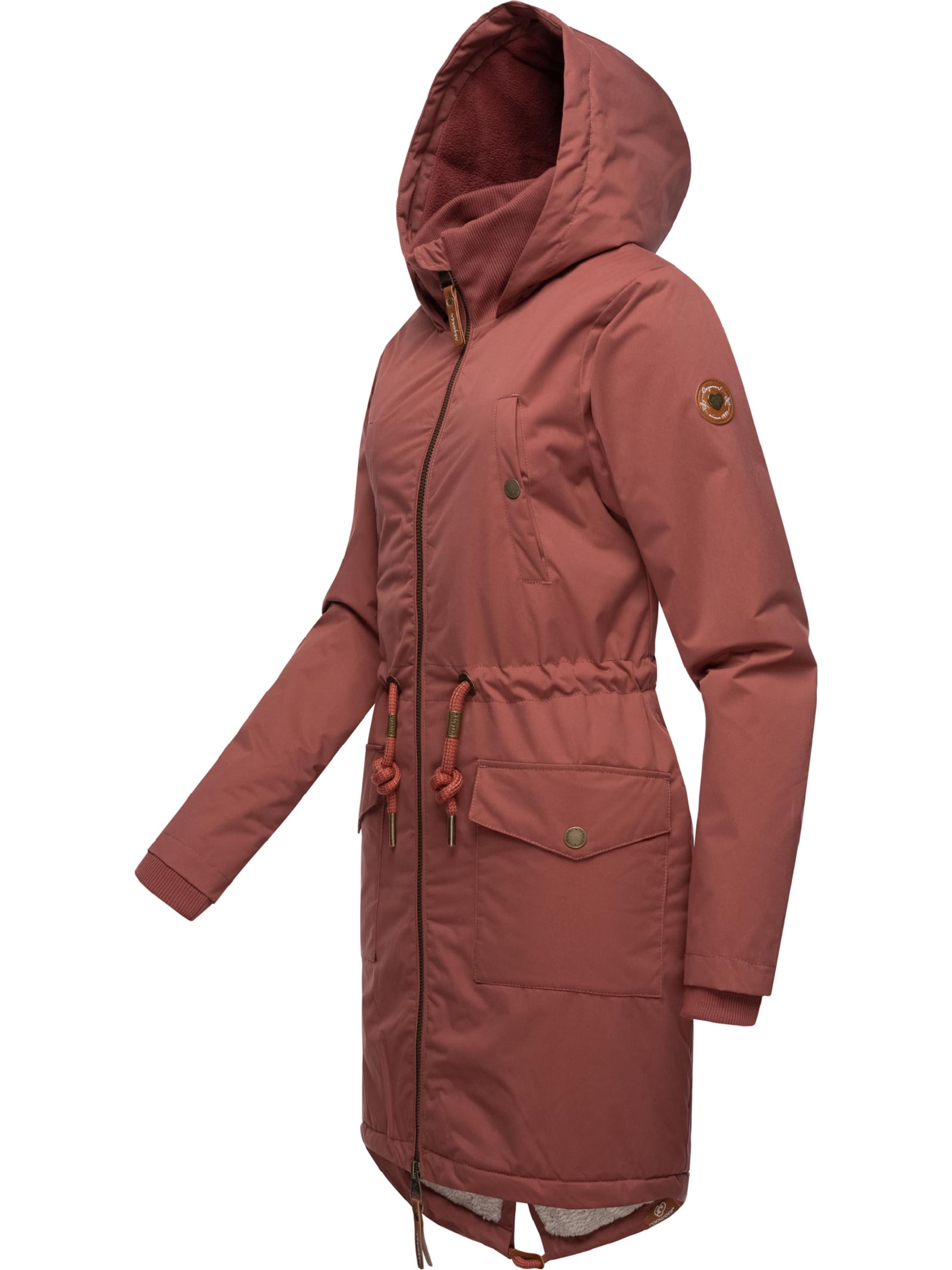 Parka d’hiver 'Crescend' Ragwear en marron