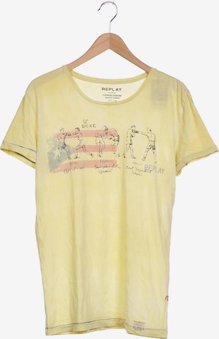REPLAY T-Shirt M in Gold: predná strana