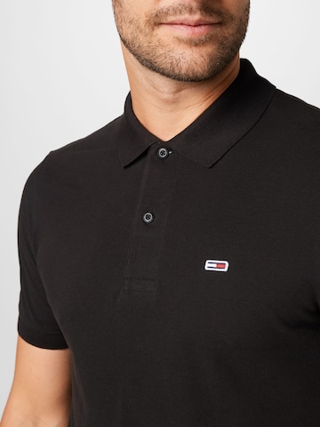 Tommy Jeans Poloshirt in Schwarz