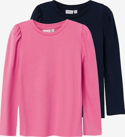 NAME IT Shirt 'LILDE' in de kleur Saffier / Pink, Productweergave