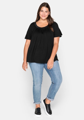 SHEEGO Футболка в Черный