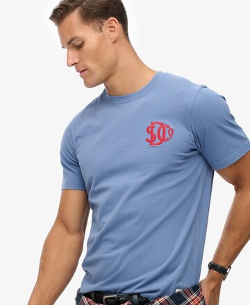 Superdry Shirt in Blauw: voorkant
