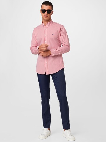 Polo Ralph Lauren - Slim Fit Camisa em vermelho